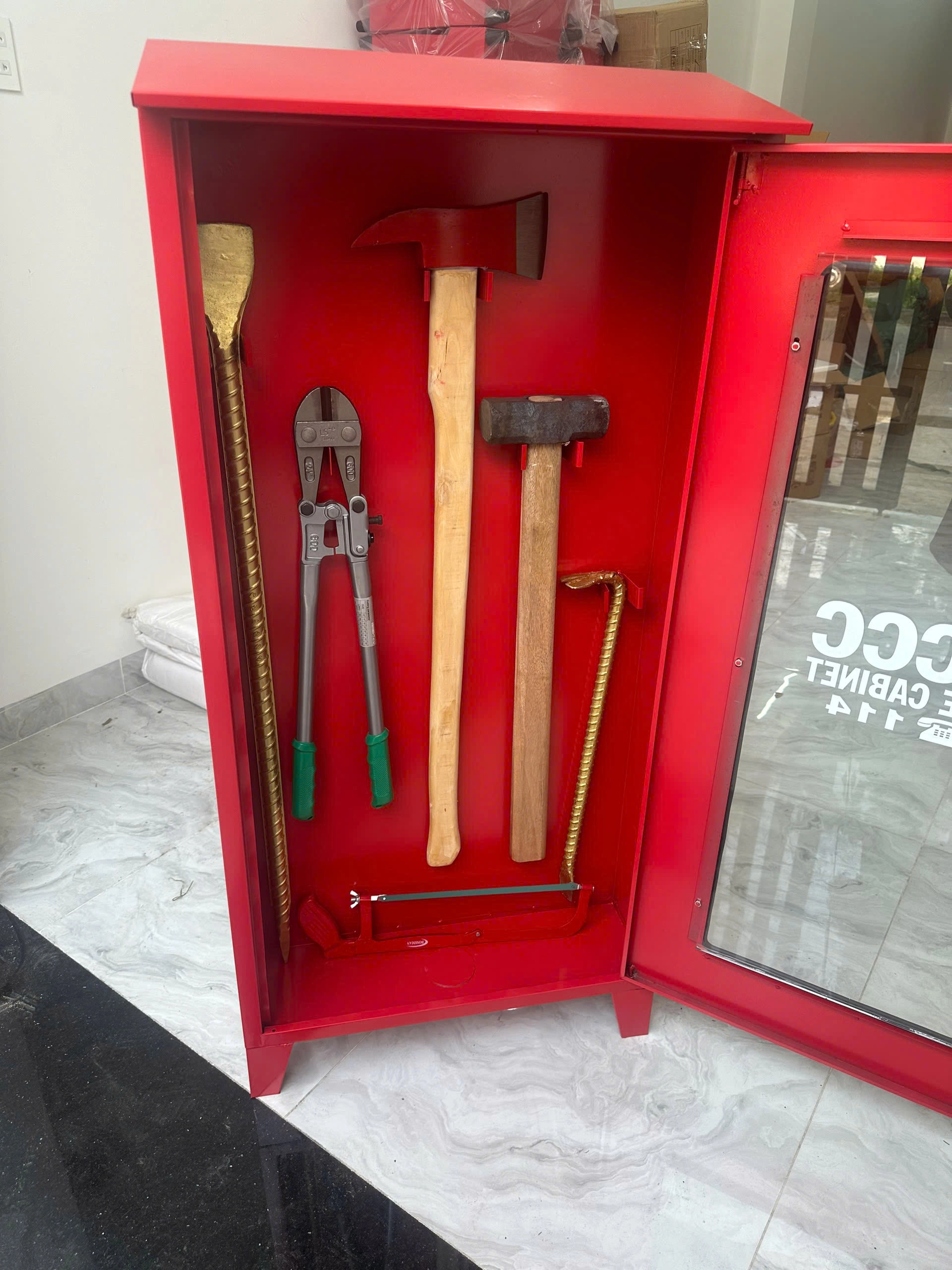 Tủ đựng dụng cụ pccc loại nhỏ