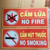 CẤM LỬA, CẤM THUỐC