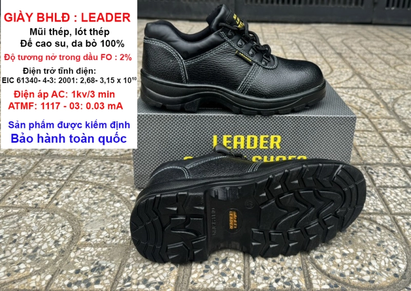 Giày Bảo Hộ Lao Động LEADER 