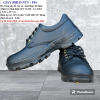 GIày Bảo Hộ Đế Cao Su - P01