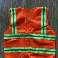 Áo Phản Quang Cam dệt F