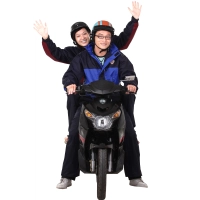 Áo mưa Bộ 2 công dụng “Giữ ấm khi lạnh, che chở khi mưa”