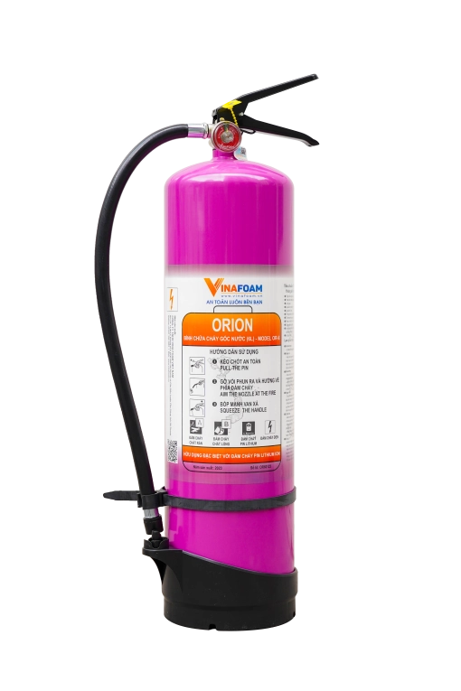 Bình chữa cháy PIN LITHIUM ORION -6L