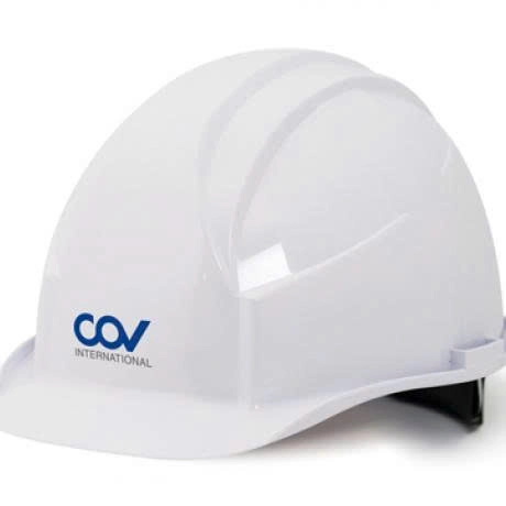 Mũ bảo hộ COV 001-2A (Có tai gài chụp tai chống ồn hoặc kính chắn an toàn)