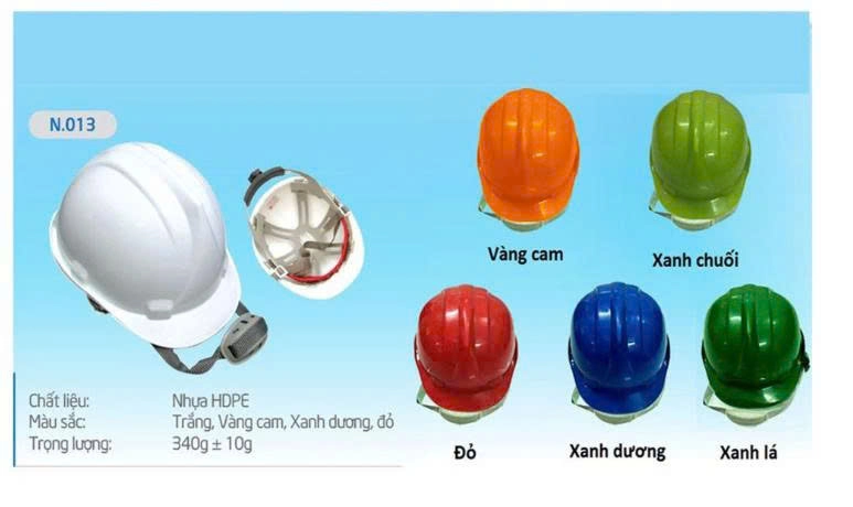 NÓN BẢO HỘ BẢO BÌNH N013