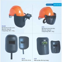 NÓN BẢO HỘ KÈM MẶT NẠ HÀN N81