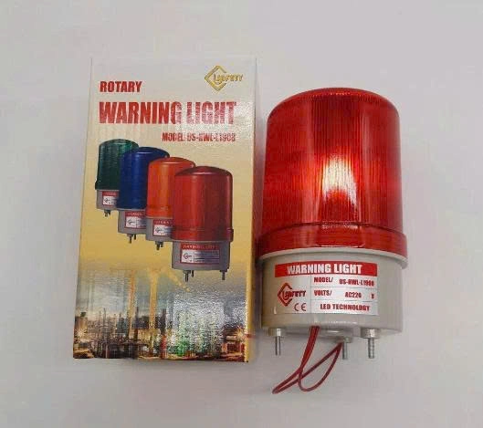 Đèn Quay Điện - Màu Đỏ - Usafety Mỹ Tiêu Chuẩn CE - 12V