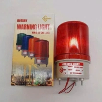 Đèn Quay Điện - Màu Đỏ - Usafety Mỹ Tiêu Chuẩn CE - 24V