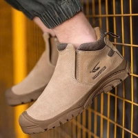 GIÀY BẢO HỘ DA LỘN CHỐNG ĐINH, CHỐNG TRƠN TRƯỢT, CHỐNG VA ĐẬP KHÔNG DÂY VA12 